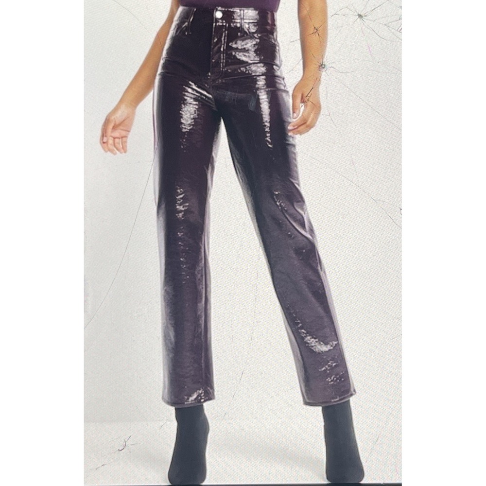 Express Shiny Purple Women's Pants
